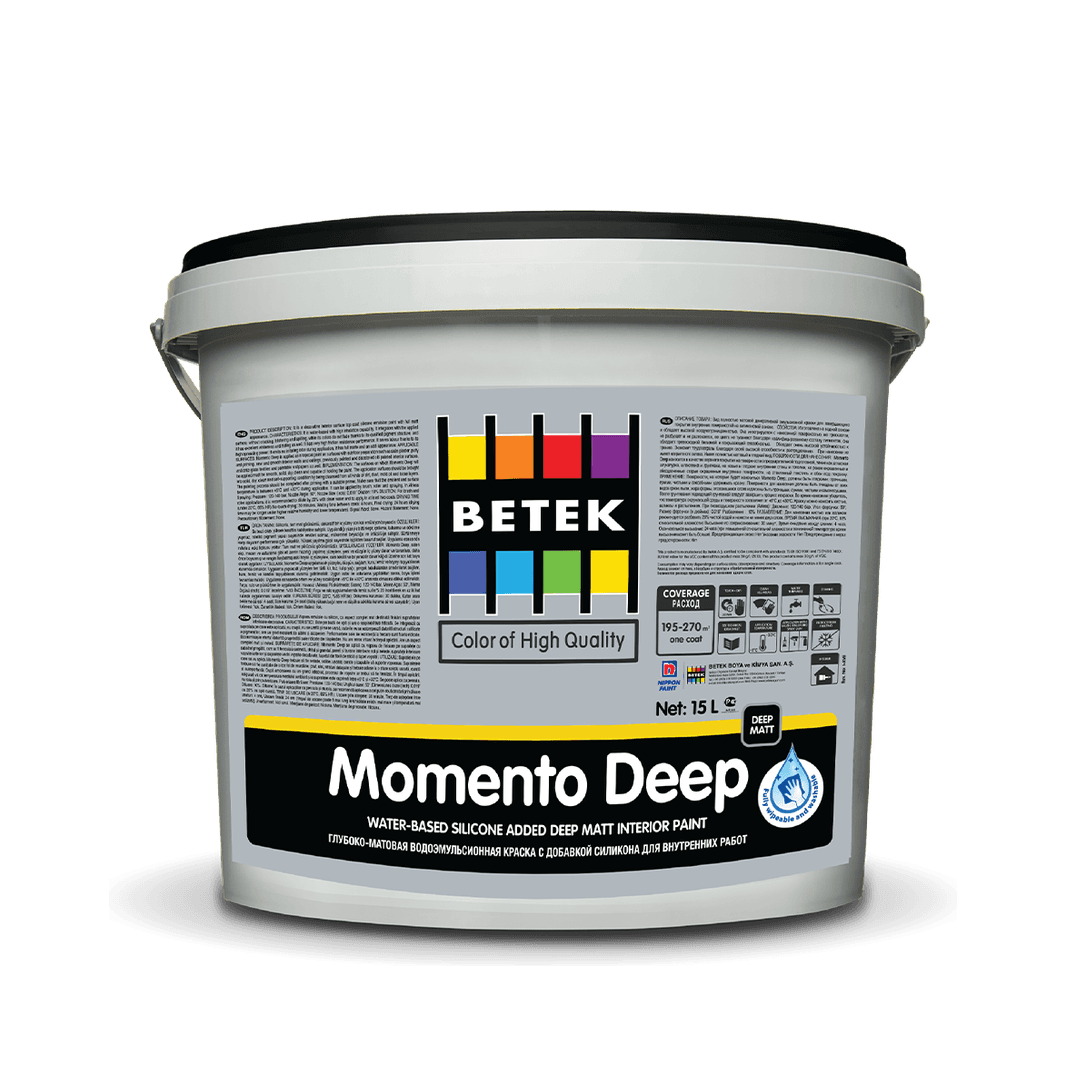 Betek Momento Deep interior paint bucket