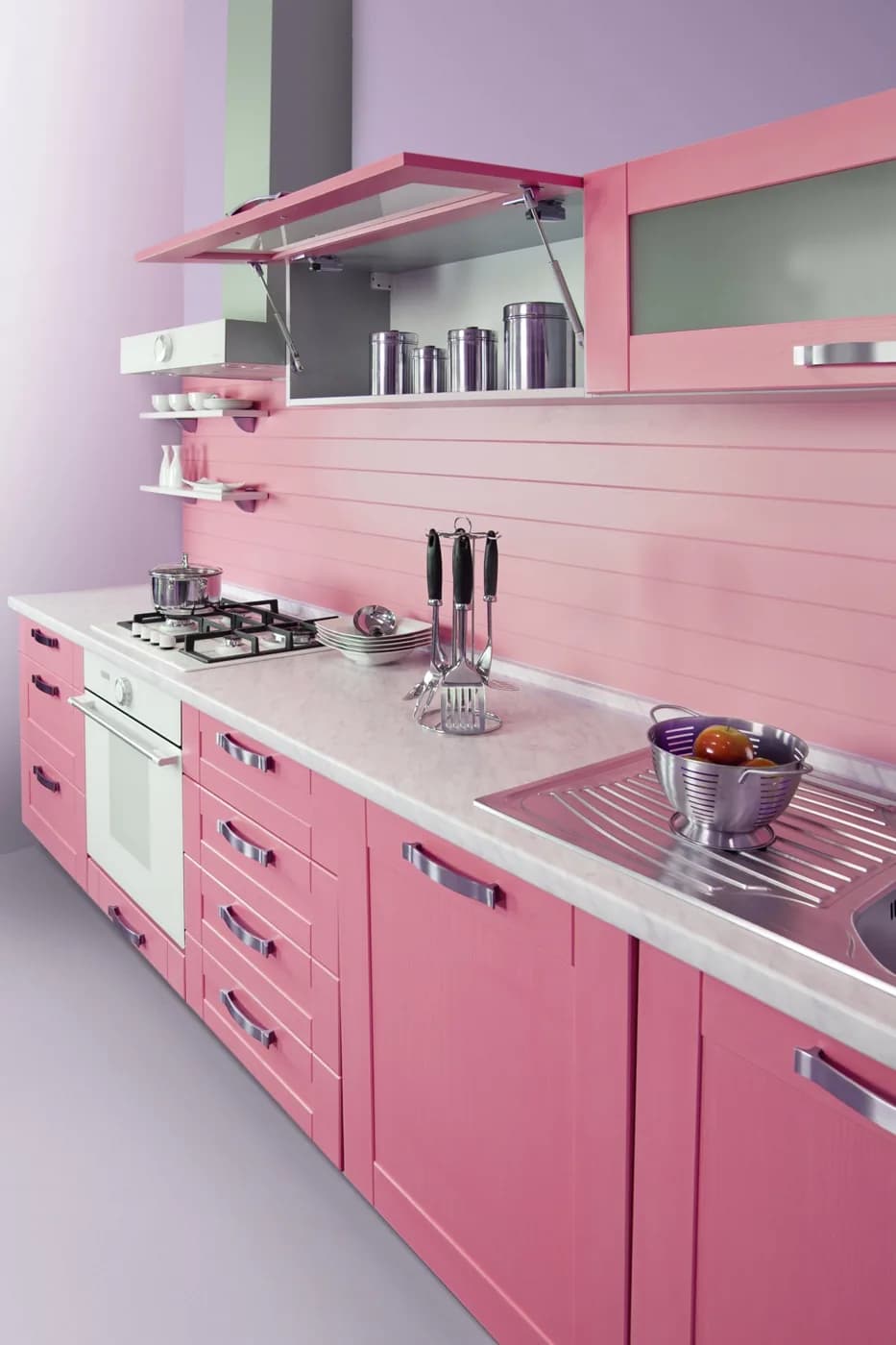 Kitchen cabinets