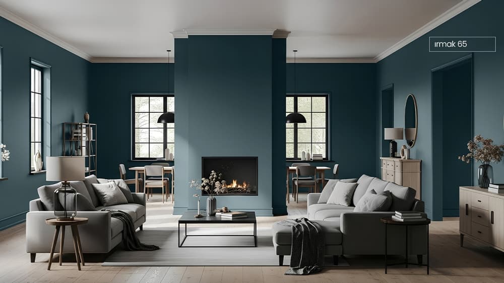 A room painted in Irmak 65
